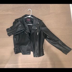 Leather jacket